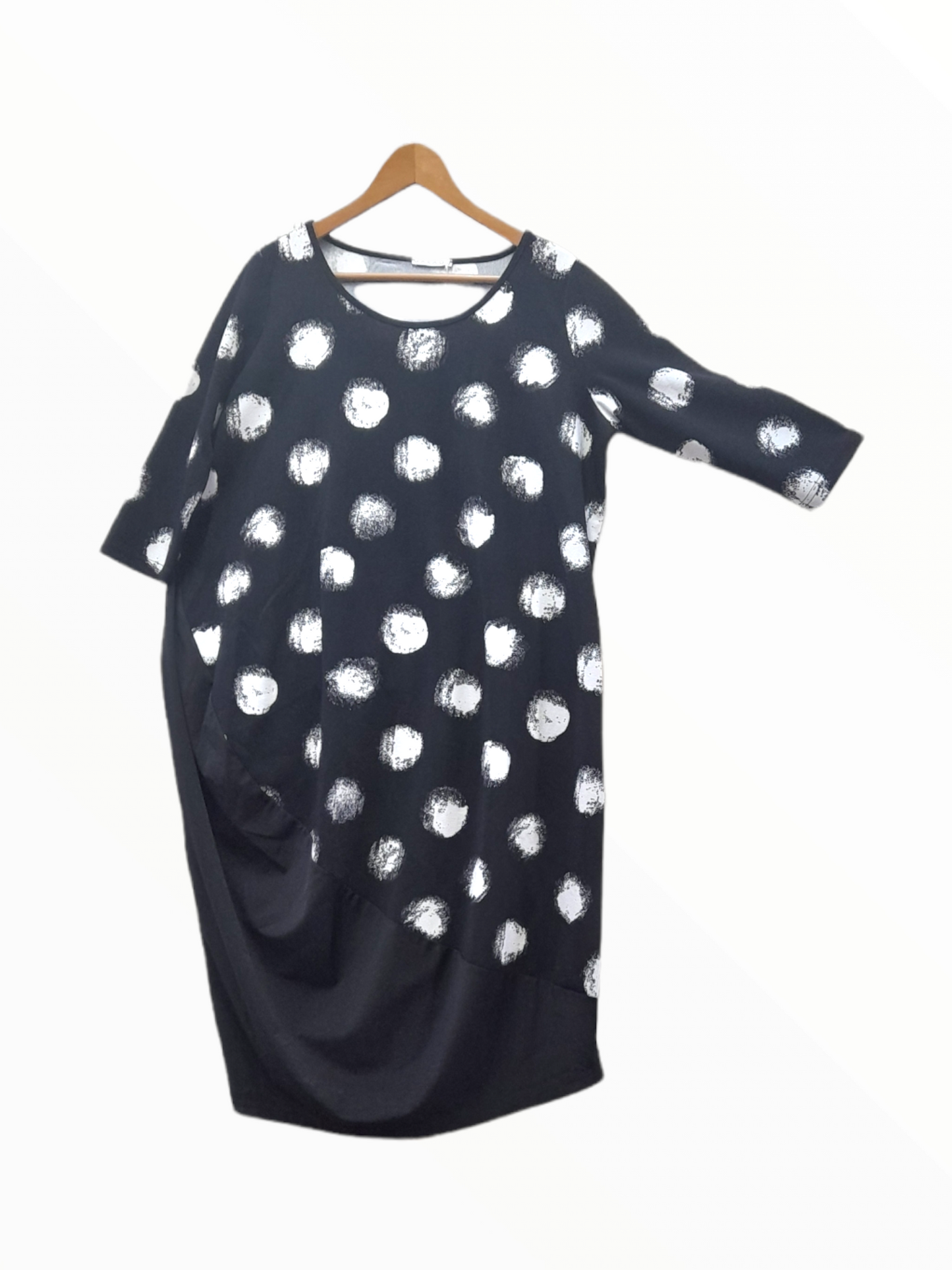 Angled Dot Dress
