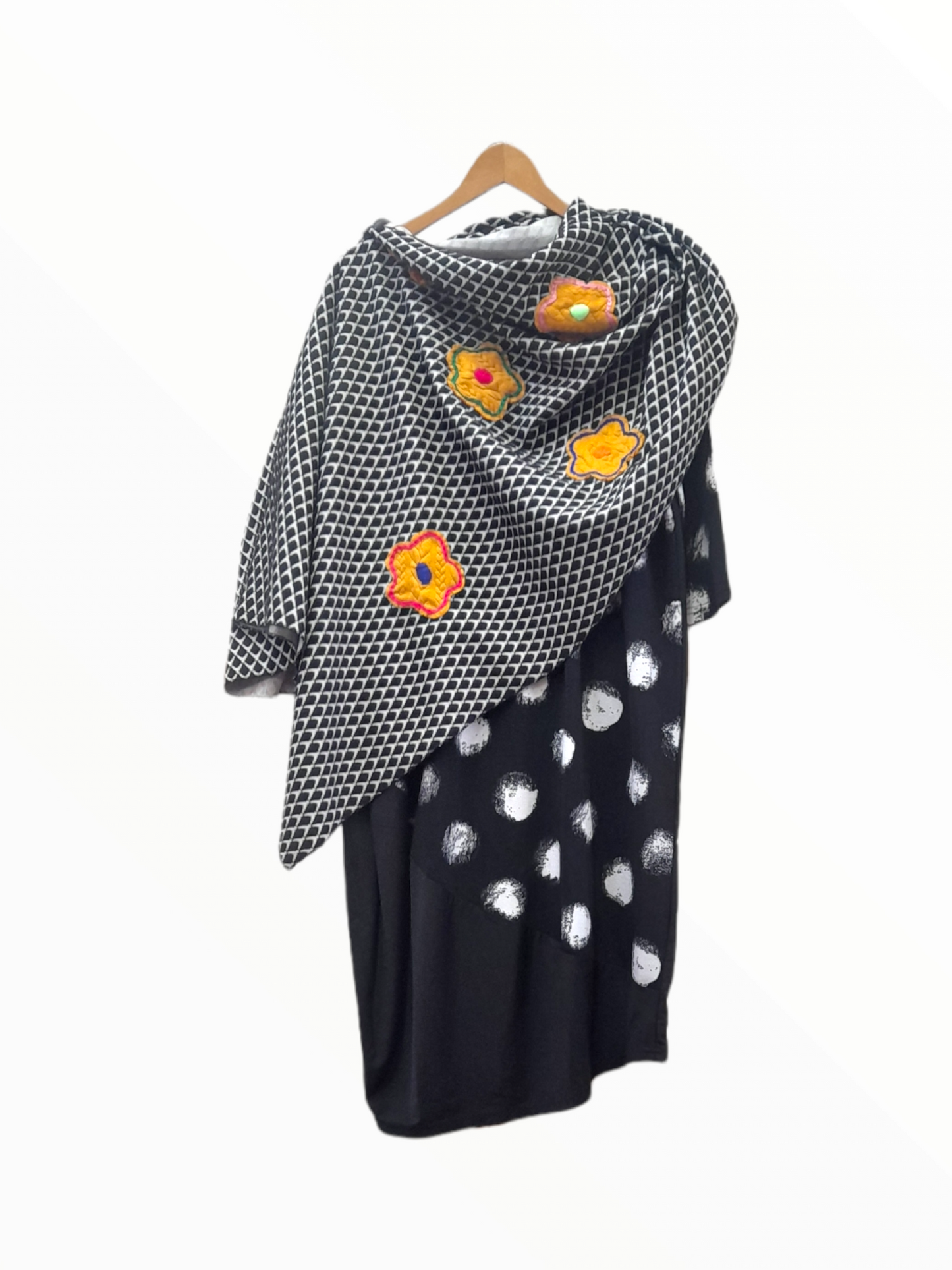 Angled Dot Dress